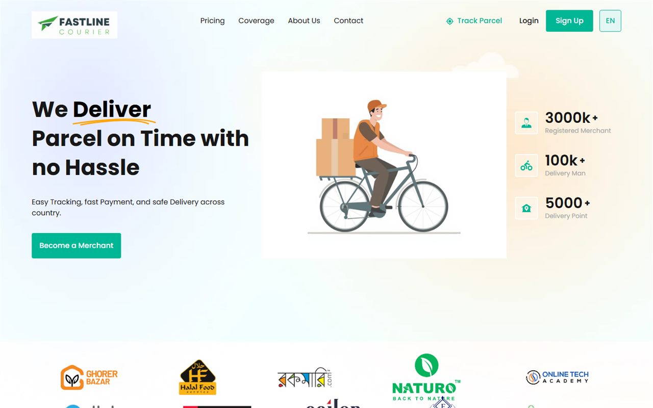 SKO Courier — Parcel Delivery Platform